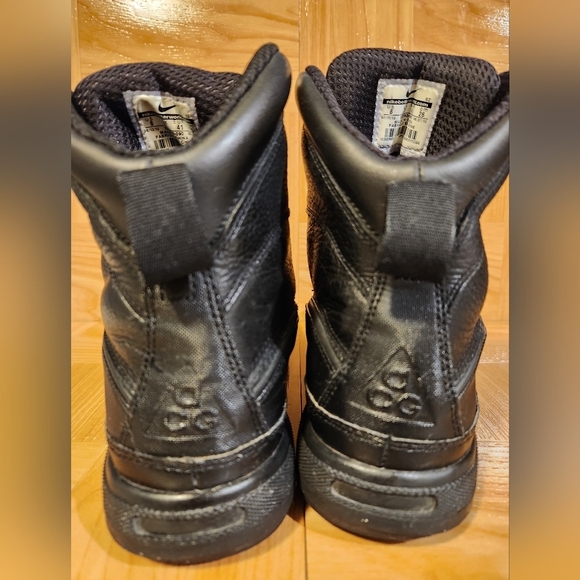 Nike ACG Woodside 1 Black High Top Boots Men's Size 8 (Women's 9.5) - Picture 3 of 7